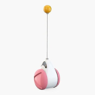 Foto 1 | Vaso Huoguo Para Gatos Con Ruedas, Automático, Para Hacer Ejercicio, Rosa - Venta Internacional.