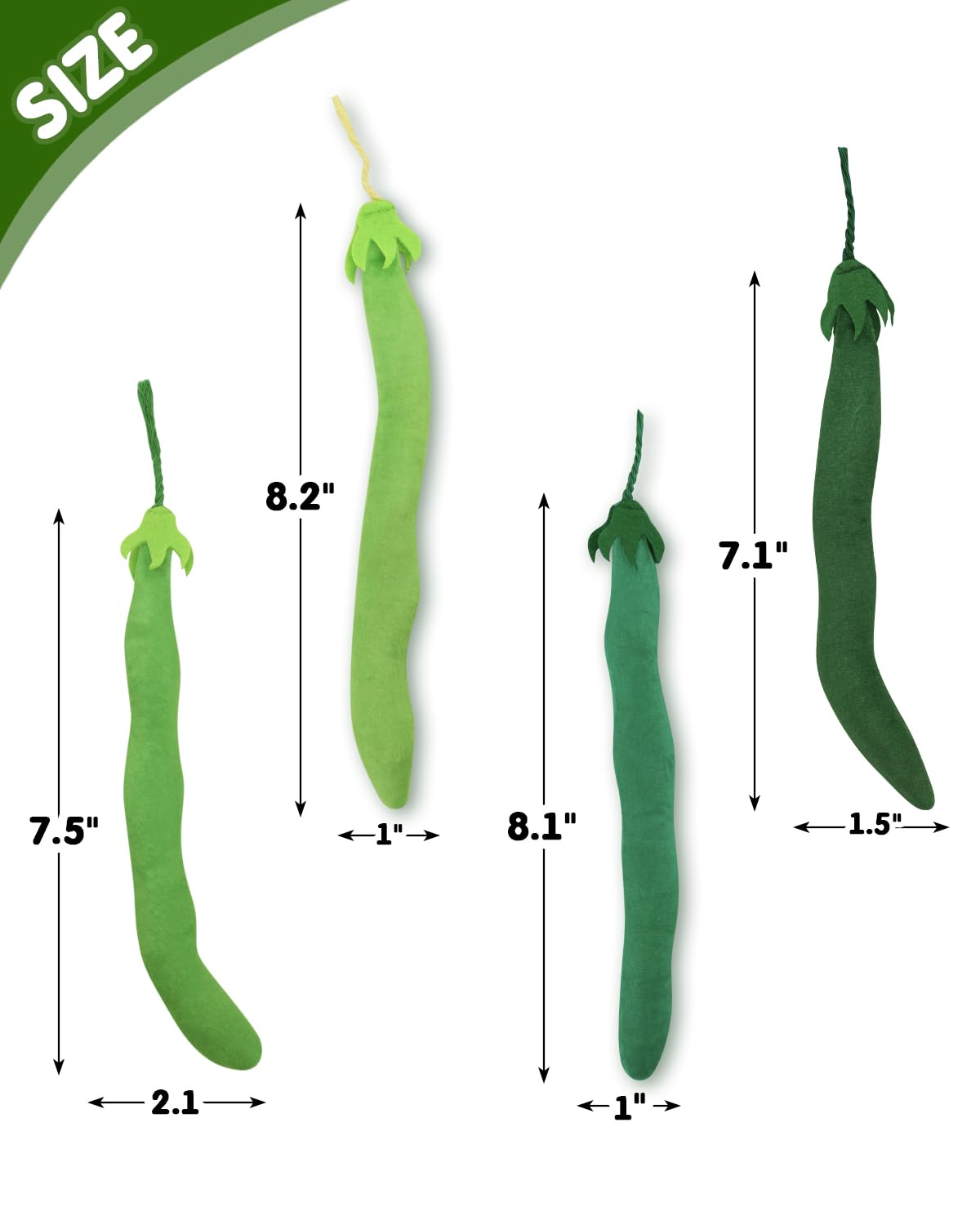 Foto 4 pulgar | Juguete De Hierba Gatera Ciyvolyeen Green Bean Para Gato Y Gatito, 4 Unidades - Venta Internacional.
