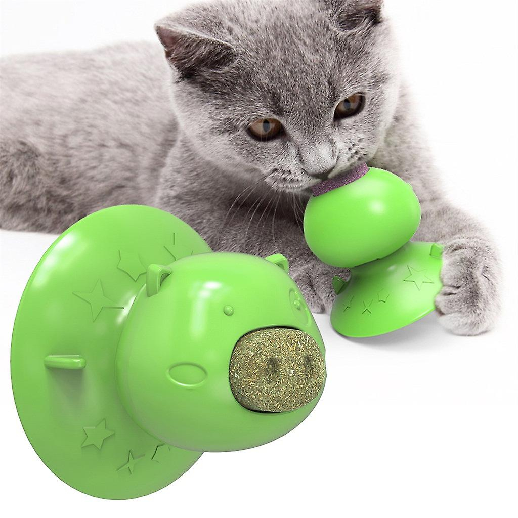 Foto 3 pulgar | Cepillo De Dientes Para Gatos, Juguete Para Lamer Menta, Nutrición, Bola De Gel, Succión C - Venta Internacional.