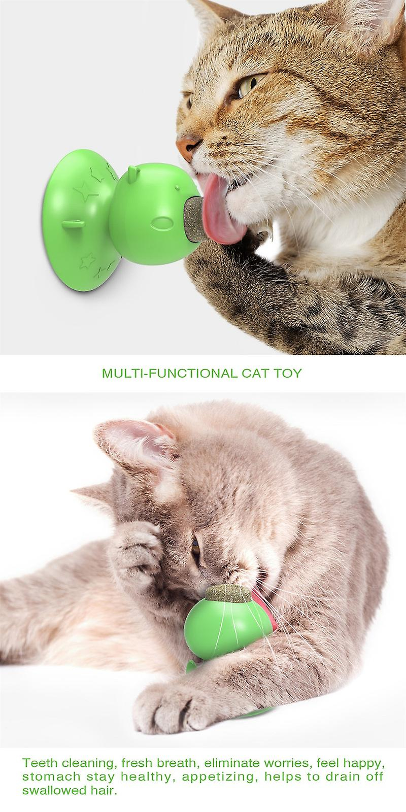 Foto 4 pulgar | Cepillo De Dientes Para Gatos, Juguete Para Lamer Menta, Nutrición, Bola De Gel, Succión C - Venta Internacional.