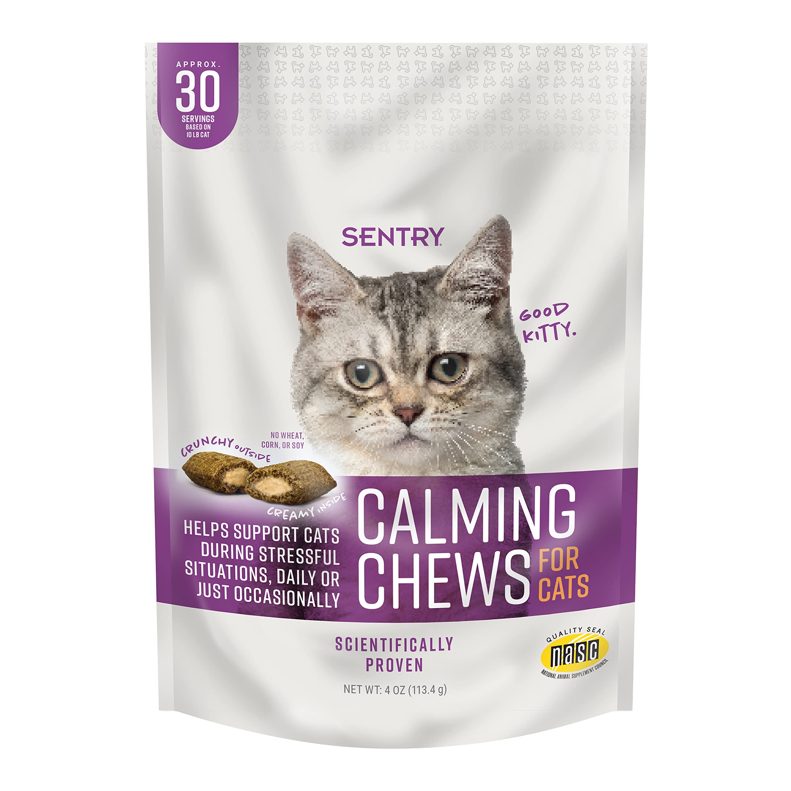 Foto 1 | Calming Chews Sentry Para Gatos Calming Aid 120 Ml - Venta Internacional.