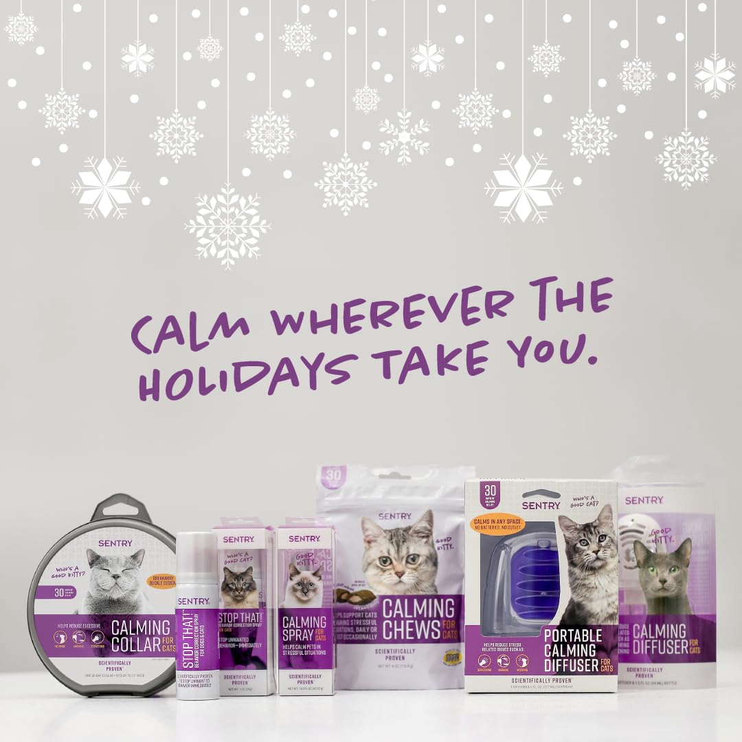 Foto 2 | Calming Chews Sentry Para Gatos Calming Aid 120 Ml - Venta Internacional.