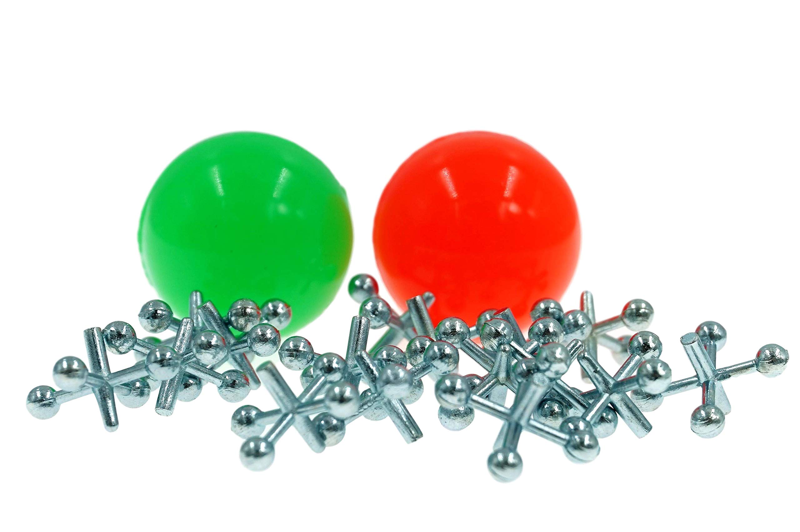 Foto 5 | Juego De Conectores Metálicos Dobles Ja-ru De Vintage Toys Con 16 Jax Y 2 Bolas - Venta Internacional.
