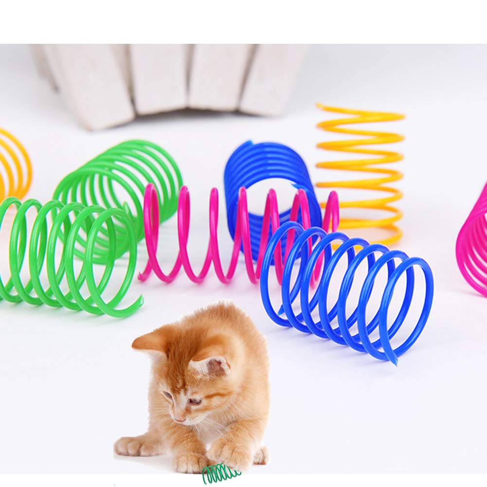 Foto 6 pulgar | Cat Spring Toy Ismarten, Paquete De 60 Muelles Espirales De Plástico - Venta Internacional.