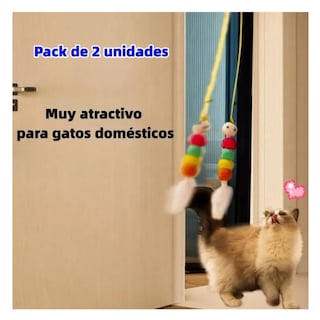 Foto 4 | 2pz 360° Interactivo Juguete Para Gatos Belug Multicolor