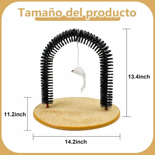 Foto 3 pulgar | Masajeador De Gato, Arco Auto Rascador Masajeador Para Gatos