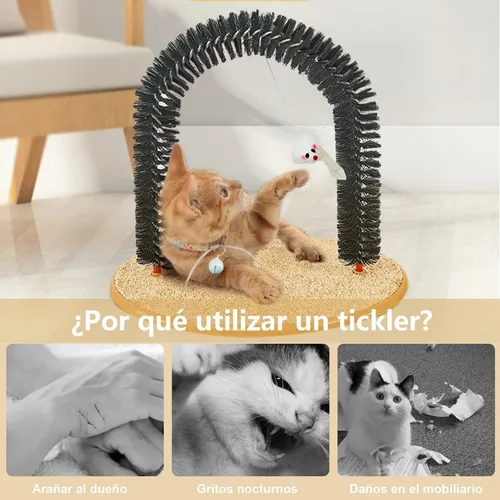 Foto 6 pulgar | Masajeador De Gato, Arco Auto Rascador Masajeador Para Gatos