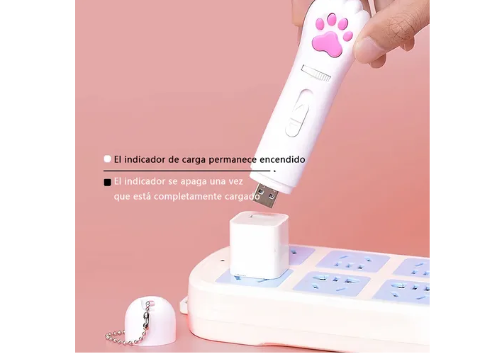Foto 4 pulgar | Xtellar, Juguete Interactivo Con Puntero Láser Recargable Usb Para Gatos