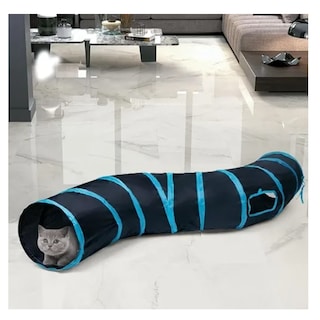 Foto 3 | Túnel Plegable Para Juegos De Gatos 2 Vías Eo Safe Imports Esi-20229 Negro