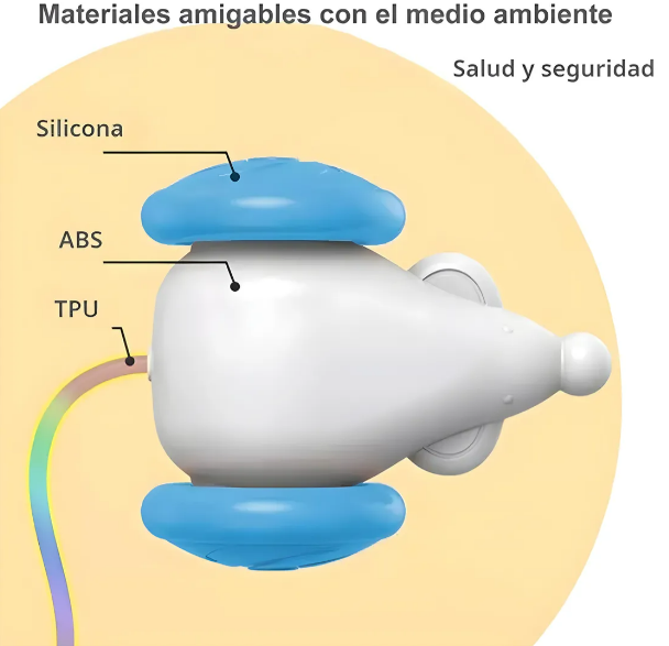 Foto 4 pulgar | Xtellar Juguete Interactivo Recargable Para Gatos – Movimiento Loco De Ratón Con Luz