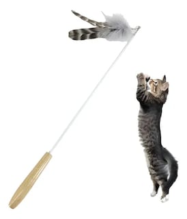 Foto 1 | Varita Xtellar Plumas Pro Gatos Juguete Interactivo Extensible
