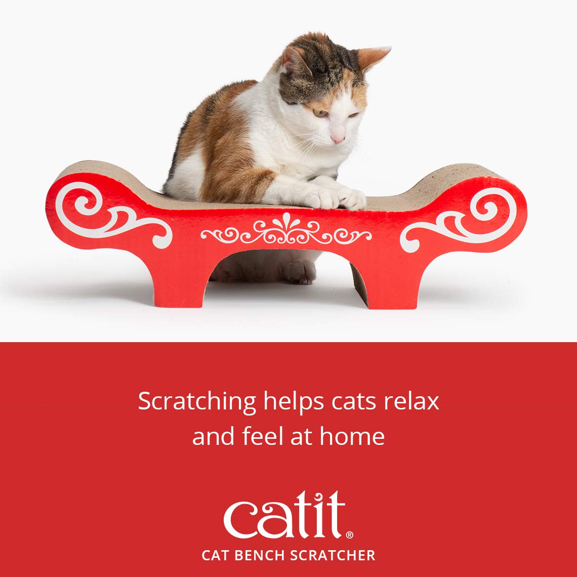 Foto 3 | Banco Para Rascar Cat Scratcher Catit Urban Cat  2 En 1 - Venta Internacional.