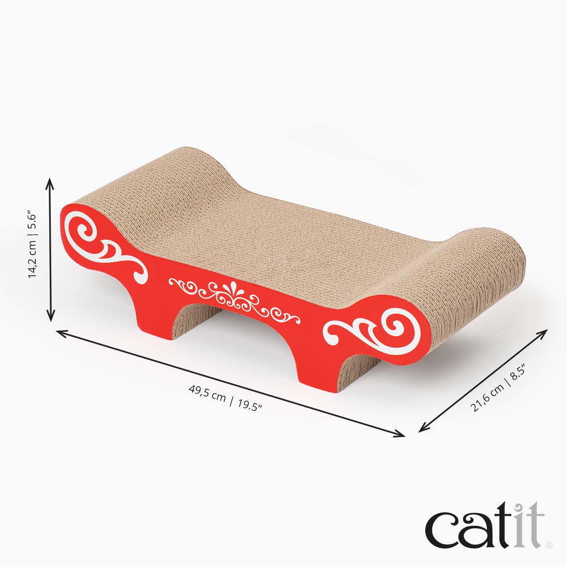 Foto 5 pulgar | Banco Para Rascar Cat Scratcher Catit Urban Cat  2 En 1 - Venta Internacional.