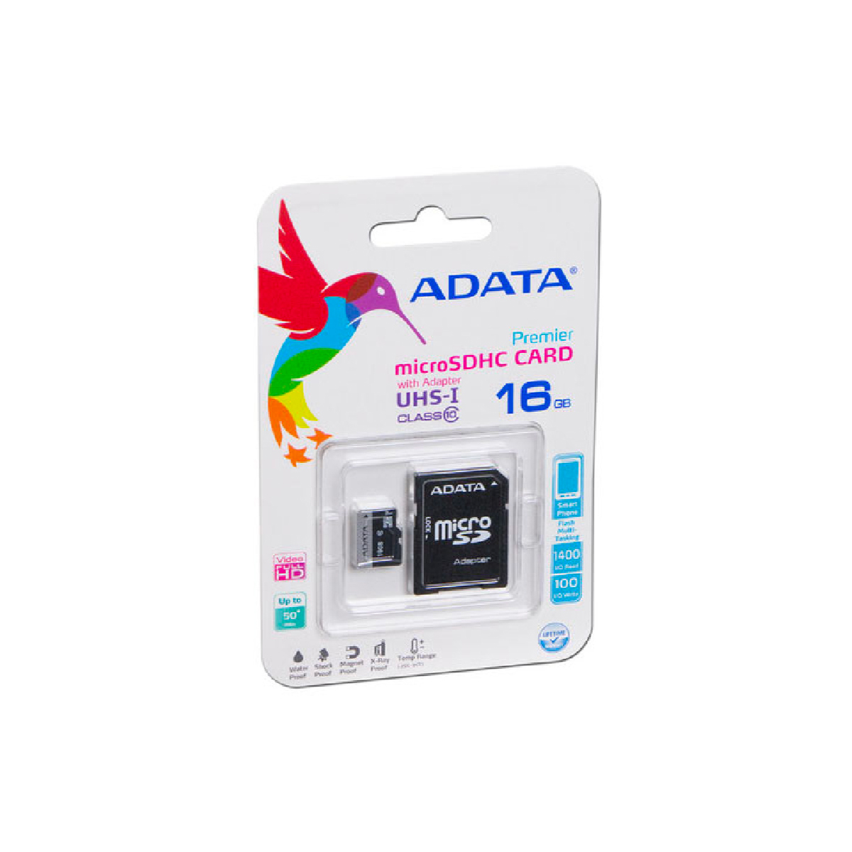 Foto 4 pulgar | Micro Sd Adata Premier 16gb 30mbs 10mbs Ausdh16guicl10-ra1