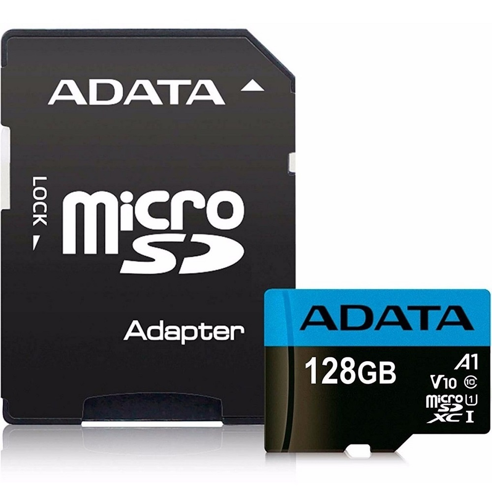 Foto 1 | Memoria MicroSD Adata AUSDX128GUICL10A1-RA1 Negro