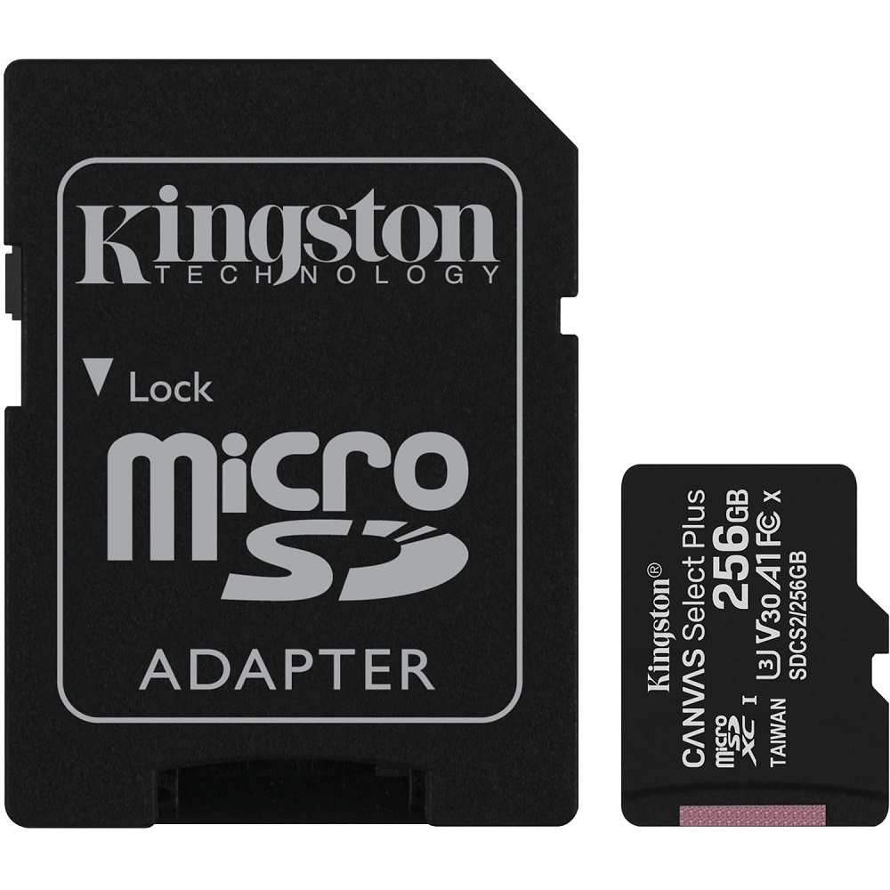 Foto 2 pulgar | Micro Sd Kingston Technology 256 Gb Negro Sdcs2/256gb