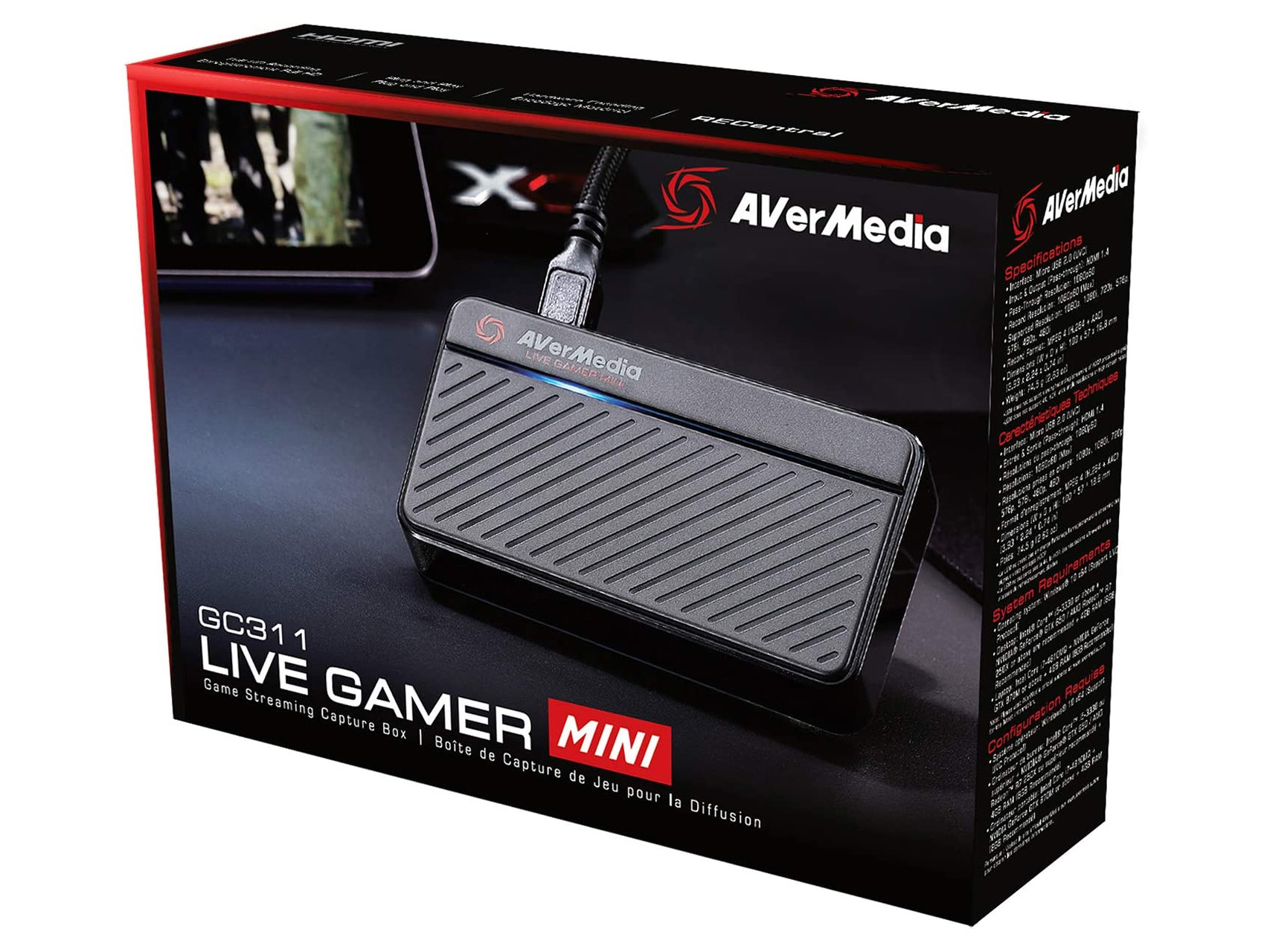 Foto 2 pulgar | Capturadora Avermedia Live Gamer Mini Gc311