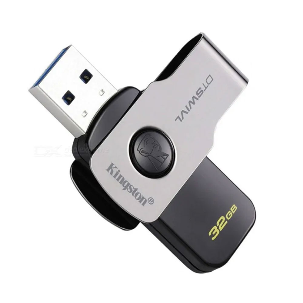 Foto 3 pulgar | Memoria USB 32 GB Kingston Dtswivil color Negro 3.1