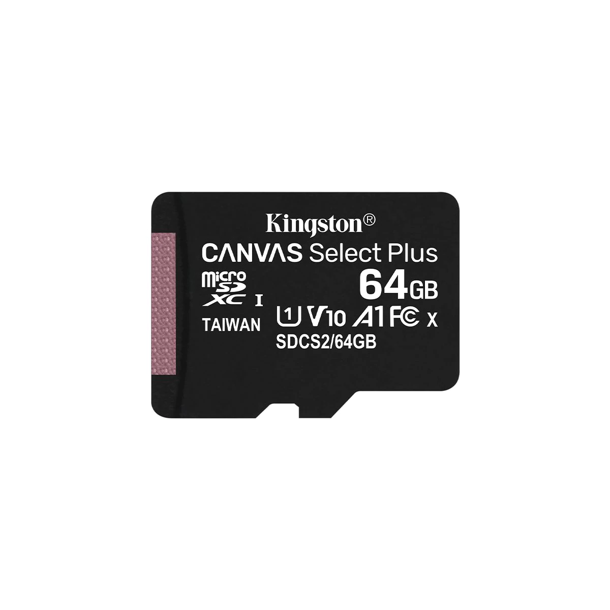 Foto 2 pulgar | Micro Sd de 64gb Sin Adaptador Kingston Sdcs2/64gbsp color Negro