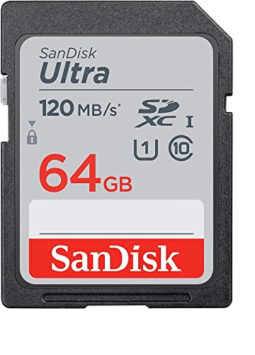 Foto 2 | Venta Internacional - Tarjeta Memoria Sandisk 64gb Sdxc Ultra, Canon Eos Rebel T7, T6, Cámara Digital 77d, Clase