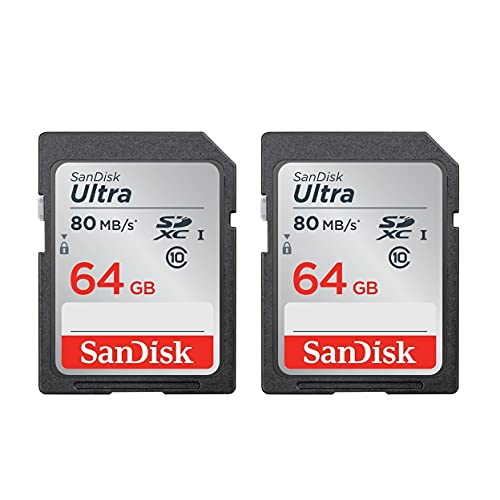 Foto 2 pulgar | Venta Internacional - Tarjeta De Memoria Sandisk Ultra De 64gb, Pack De 2, Sdxc Uhs-i Clase 10