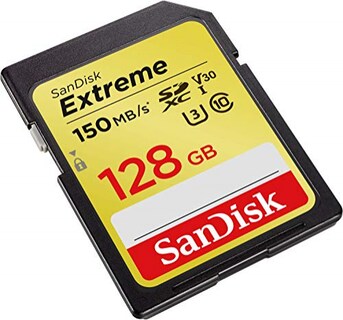 Foto 3 | Venta Internacional - Tarjeta Sandisk Extreme Sdxc Uhs-i De 128gb - C10, U3, V30, 4k Uhd, Tarjeta Sd - Sdsdxv5-128g-gnc