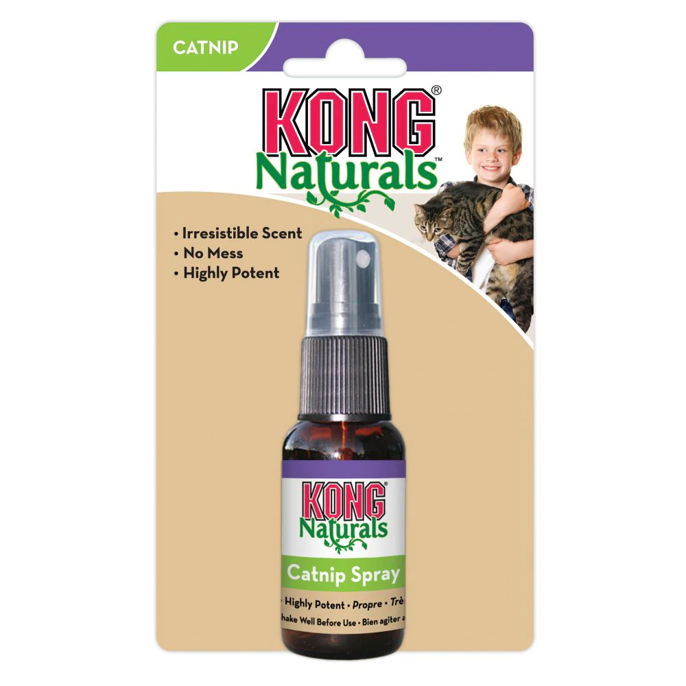 Foto 2 pulgar | Catnip Spray Natural Kong de 30 ml