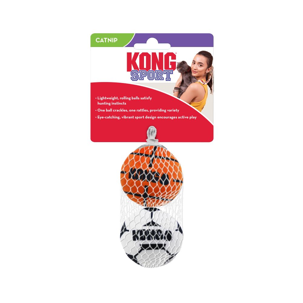 Pelotas Kong Sport Pelotas Con  Catnip Para Gato