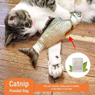 Foto 2 | Juguete Eléctrico para Gato con Catnip Eo Safe Imports ESI-7831 Multicolor - Pez
