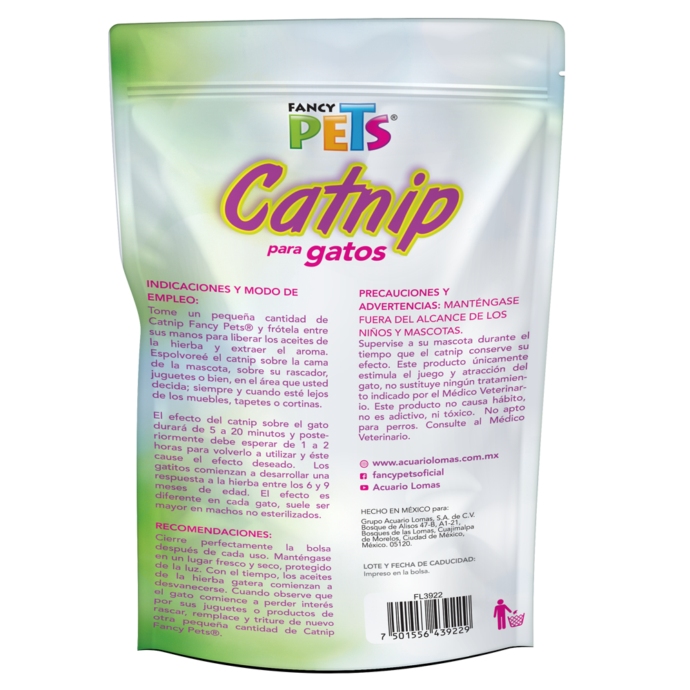 Foto 3 pulgar | Catnip para Gato o Hierba Gatera Fancy Pets FL3922 28 g