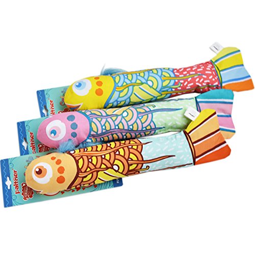 Foto 3 pulgar | Juguete Catnip Toy Con Forma De Pez Y Gato Para Gatitos De Interior (naranja) - Venta Internacional.