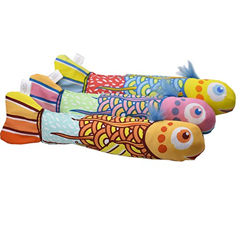 Foto 6 pulgar | Juguete Catnip Toy Con Forma De Pez Y Gato Para Gatitos De Interior (naranja) - Venta Internacional.