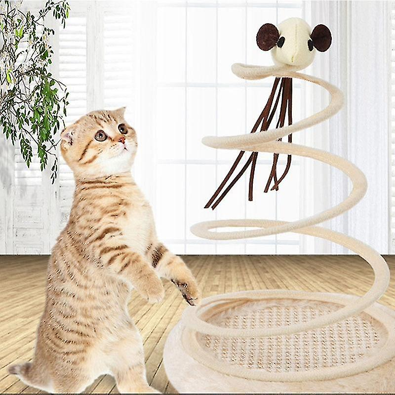 Foto 1 | Juguete Con Resorte Para Gatos Huoguo, Juguete Para Mascotas, Elasticidad Y Resistencia A Los Arañaz - Venta Interna