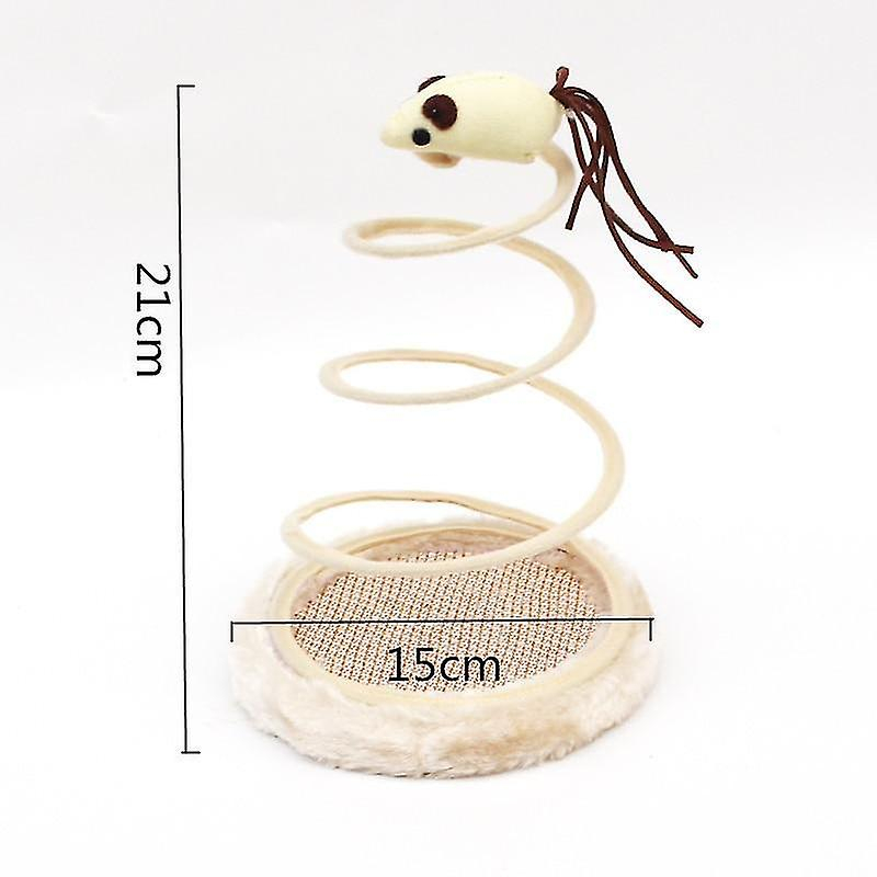 Foto 3 pulgar | Juguete Con Resorte Para Gatos Huoguo, Juguete Para Mascotas, Elasticidad Y Resistencia A Los Arañaz - Venta Interna