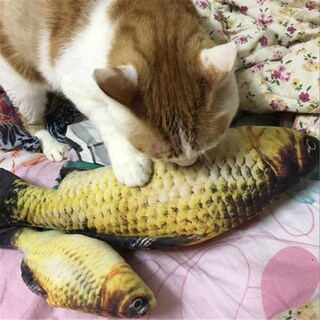 Foto 3 | Juguete Para Gatos, Peces, Hierba Gatera, Menta, Mascota Interactiva, 20 Cm - Venta Internacional.