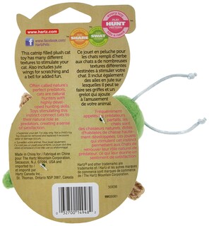 Foto 3 | Hierba Gatera Para Gatos Hartz Just For Cats, Yute Bug, Con Cascabel - Venta Internacional.