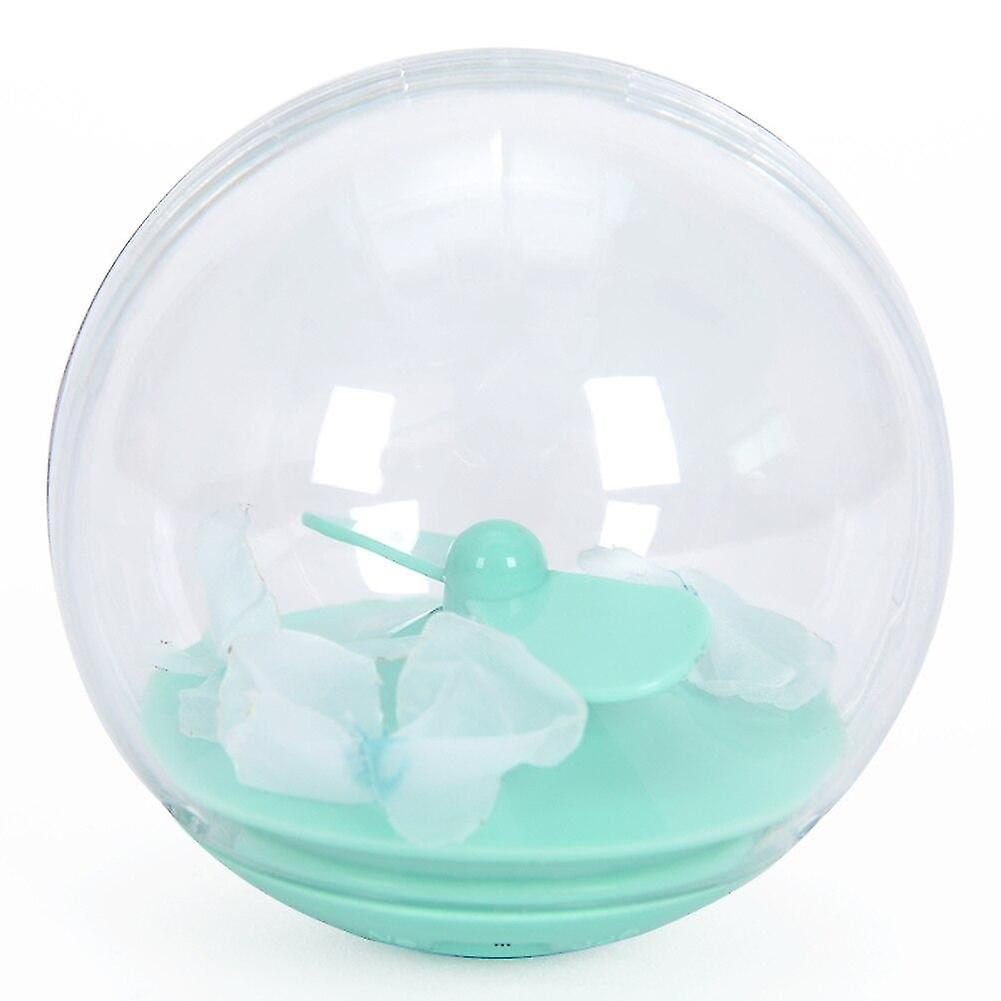 Pelota Eléctrica Con Forma De Mariposa Para Gatito Cat Toy Huoguo, Color Verde - Venta Internacional.
