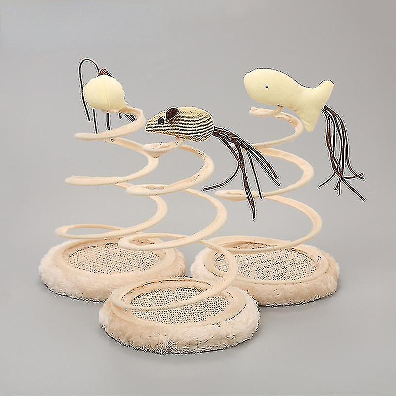 Falsa Ventosa Para Ratones Con Plumas Elásticas Para Gatos, Huoguo, Con Forma De Pez - Venta Internacional.
