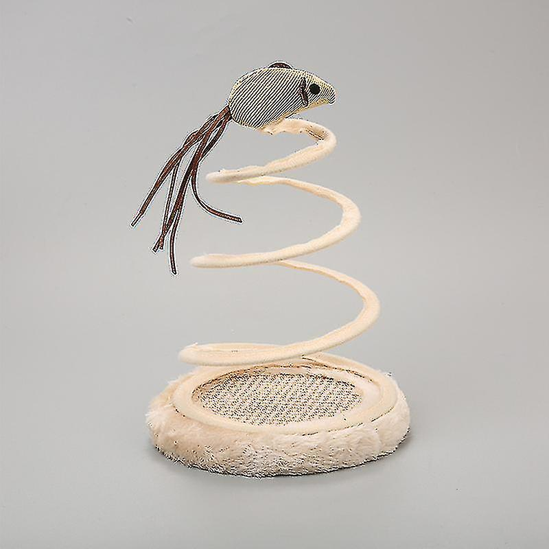 Foto 3 pulgar | Falsa Ventosa Para Ratones Con Plumas Elásticas Para Gatos, Huoguo, Con Forma De Pez - Venta Internacional.