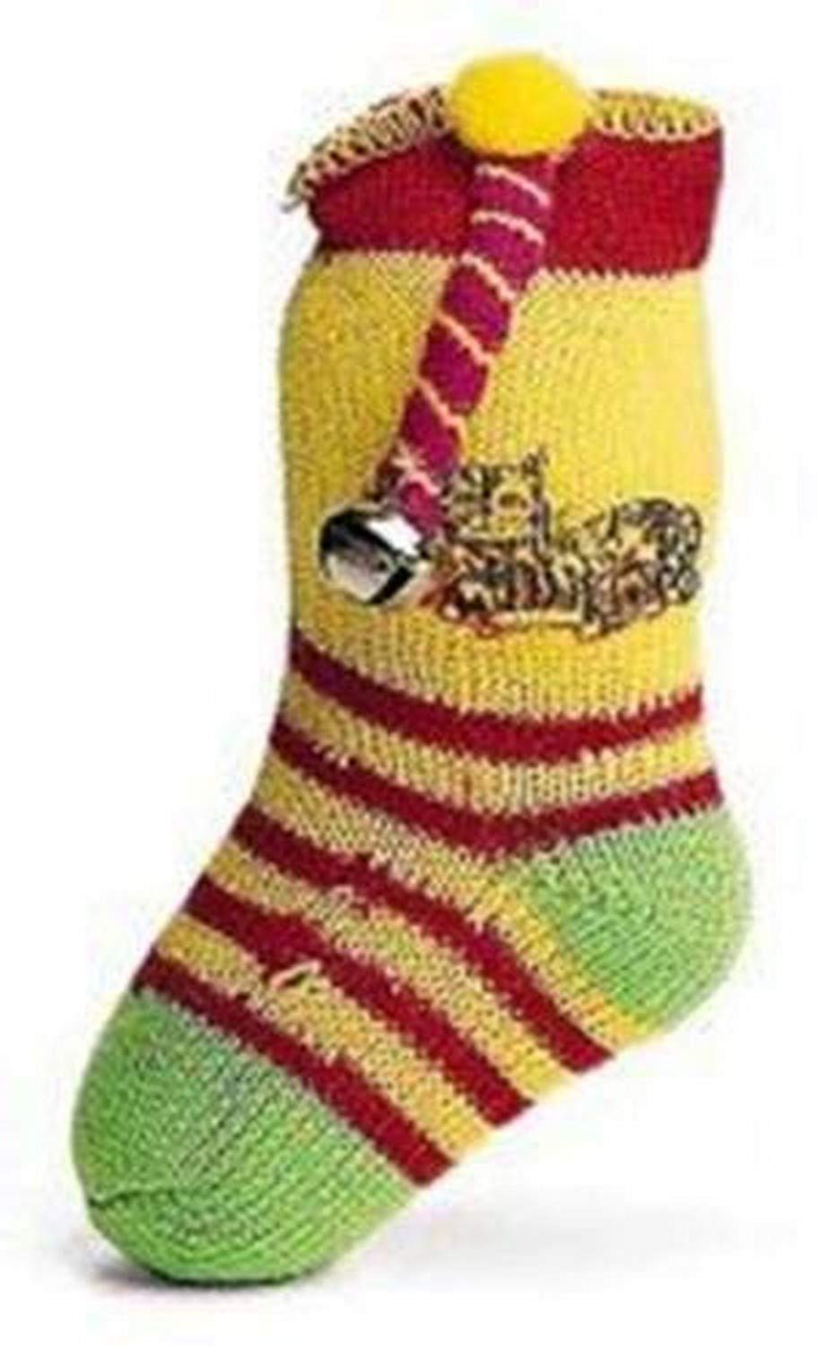 Foto 2 pulgar | Calcetín De Neón Cat Toy Spot Ethical De 5 Pulgadas Con Hierba Gatera Y Campana - Venta Internacional.