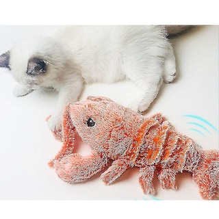 Foto 2 | Juguete Para Gatos Huoguo Pet Soft Con Forma De Langosta Electrónica Con Cable Usb - Venta Internacional.
