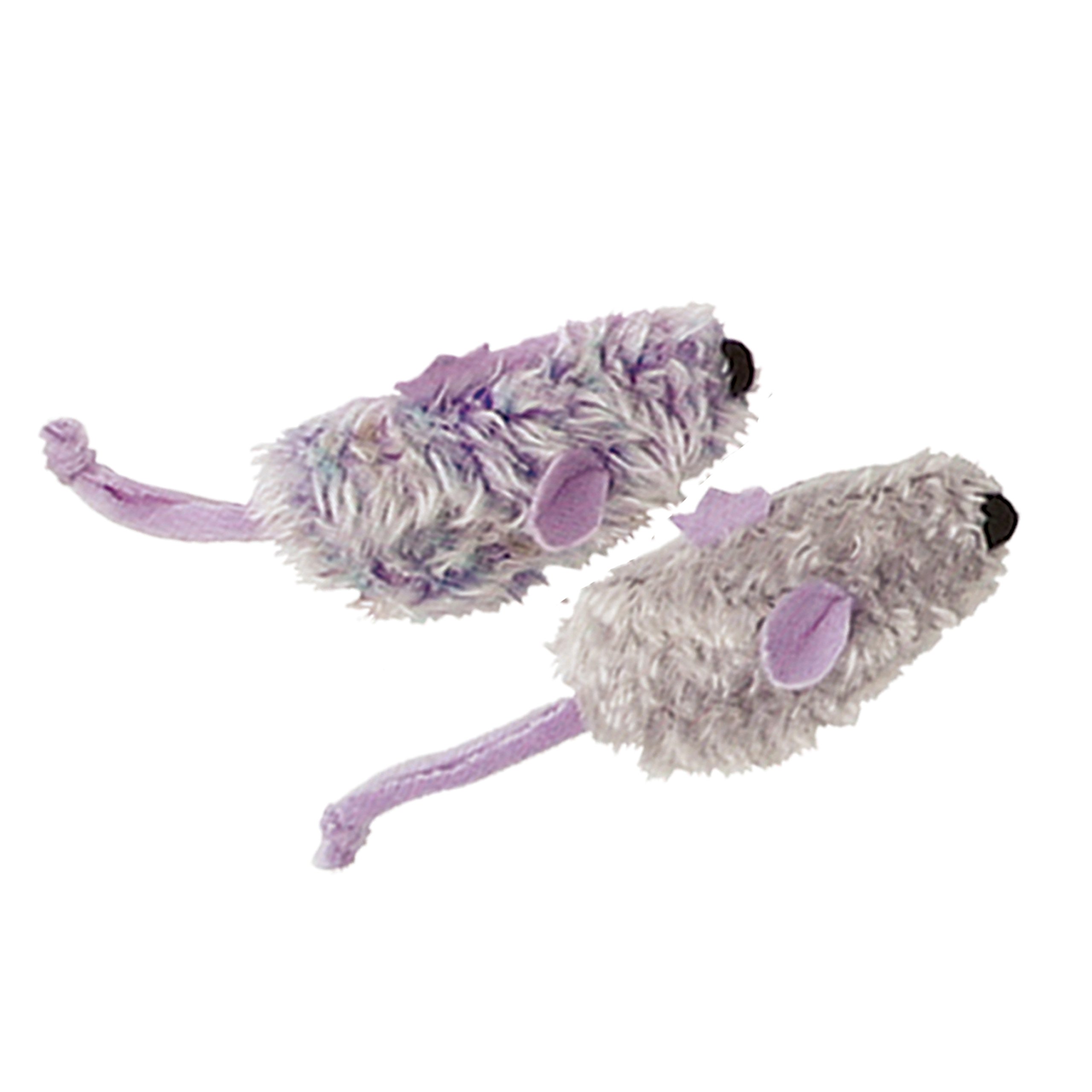 Foto 2 pulgar | Ratones Morados Y Gris Escarchado Cat Toy Kong Con Hierba Gatera, Paquete De 2 - Venta Internacional.