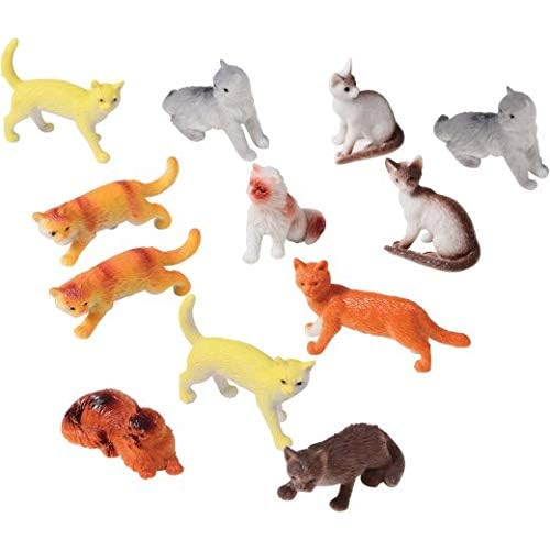 Foto 4 pulgar | Minifiguras De Gatos Estadounidenses, Juguetes Surtidos (12 Unidades) - Venta Internacional.