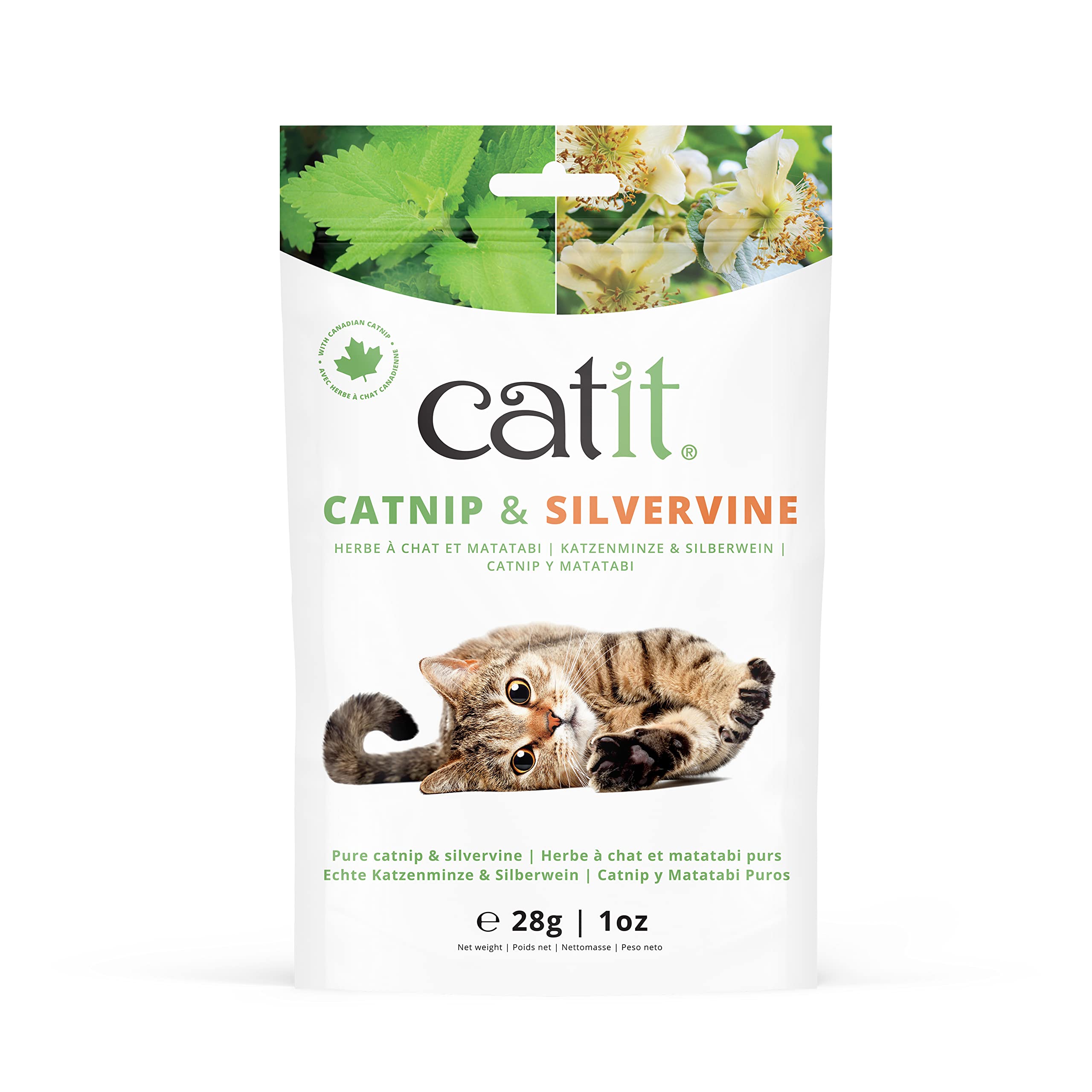 Foto 1 | Mezcla De Hierba Gatera Seca Y Vid Plateada De Catit Para Gatos - Venta Internacional.