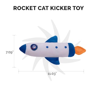 Foto 2 | Peluche Para Gatos Furhaven Rocket Kicker Con Hierba Gatera Para Gatos De Interior - Venta Internacional.