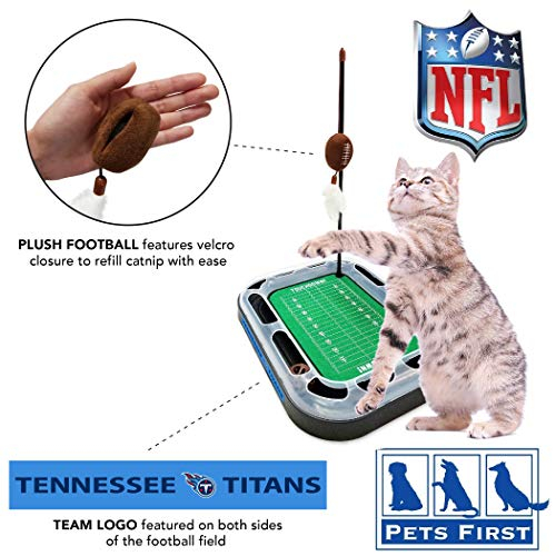 Foto 5 pulgar | Campo De Fútbol Americano De Los Tennessee Titans De La Nfl Con Forma De Pluma De Gato - Venta Internacional.