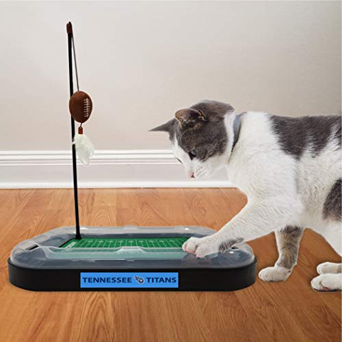 Foto 6 | Campo De Fútbol Americano De Los Tennessee Titans De La Nfl Con Forma De Pluma De Gato - Venta Internacional.