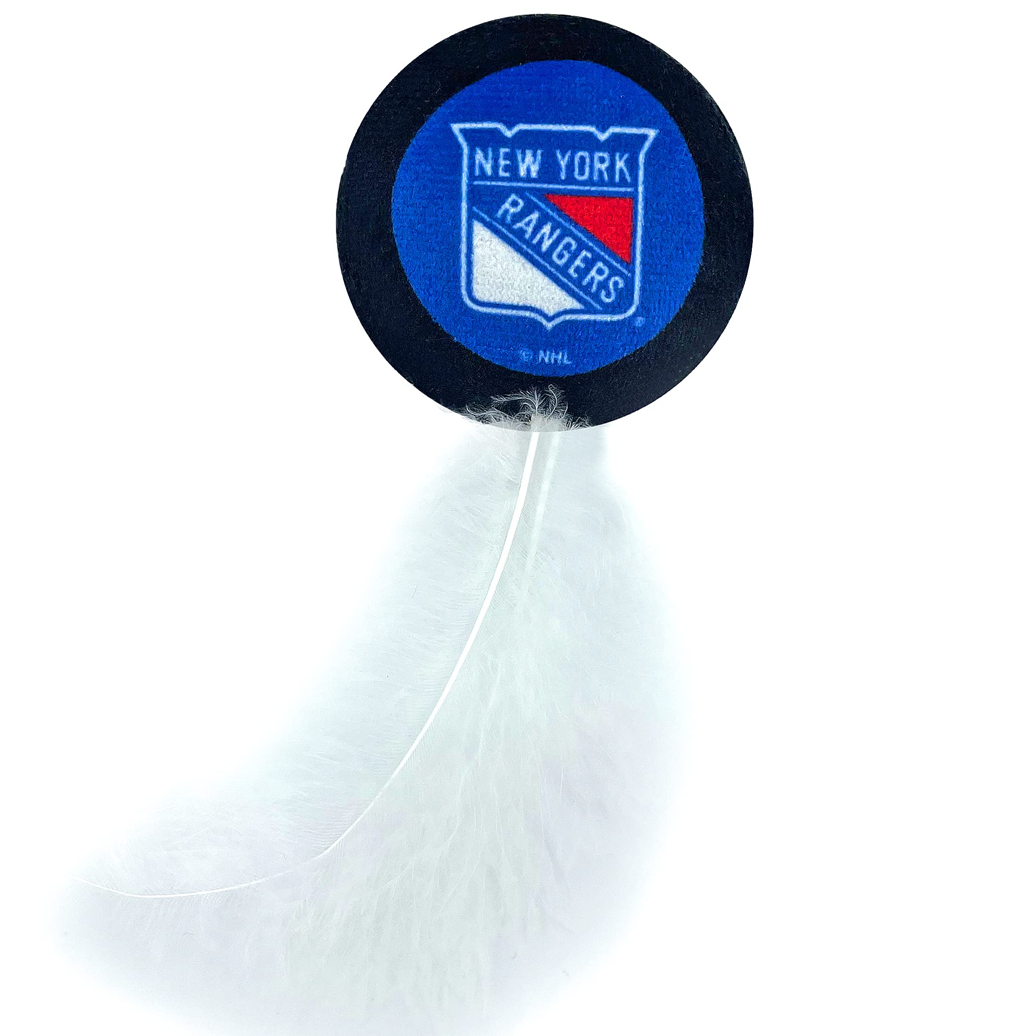 Foto 4 pulgar | Juego De 3 Unidades De Cat Toy Pets First Nhl New York Rangers Con Hierba Gatera - Venta Internacional.