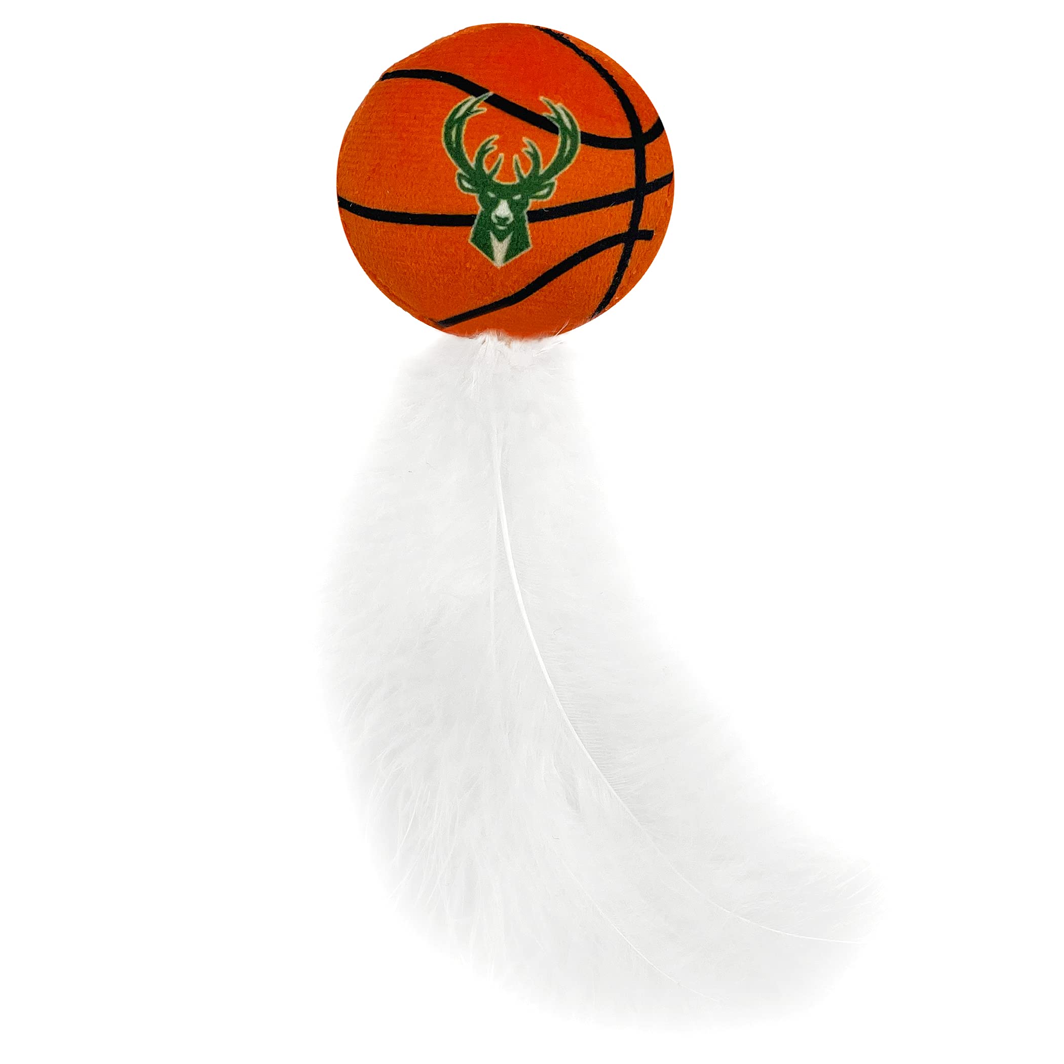 Foto 4 pulgar | Juego De Juguetes De Felpa Para Gatos De La Nba Milwaukee Bucks Con Hierba Gatera, 3 Piezas - Venta Internacional.
