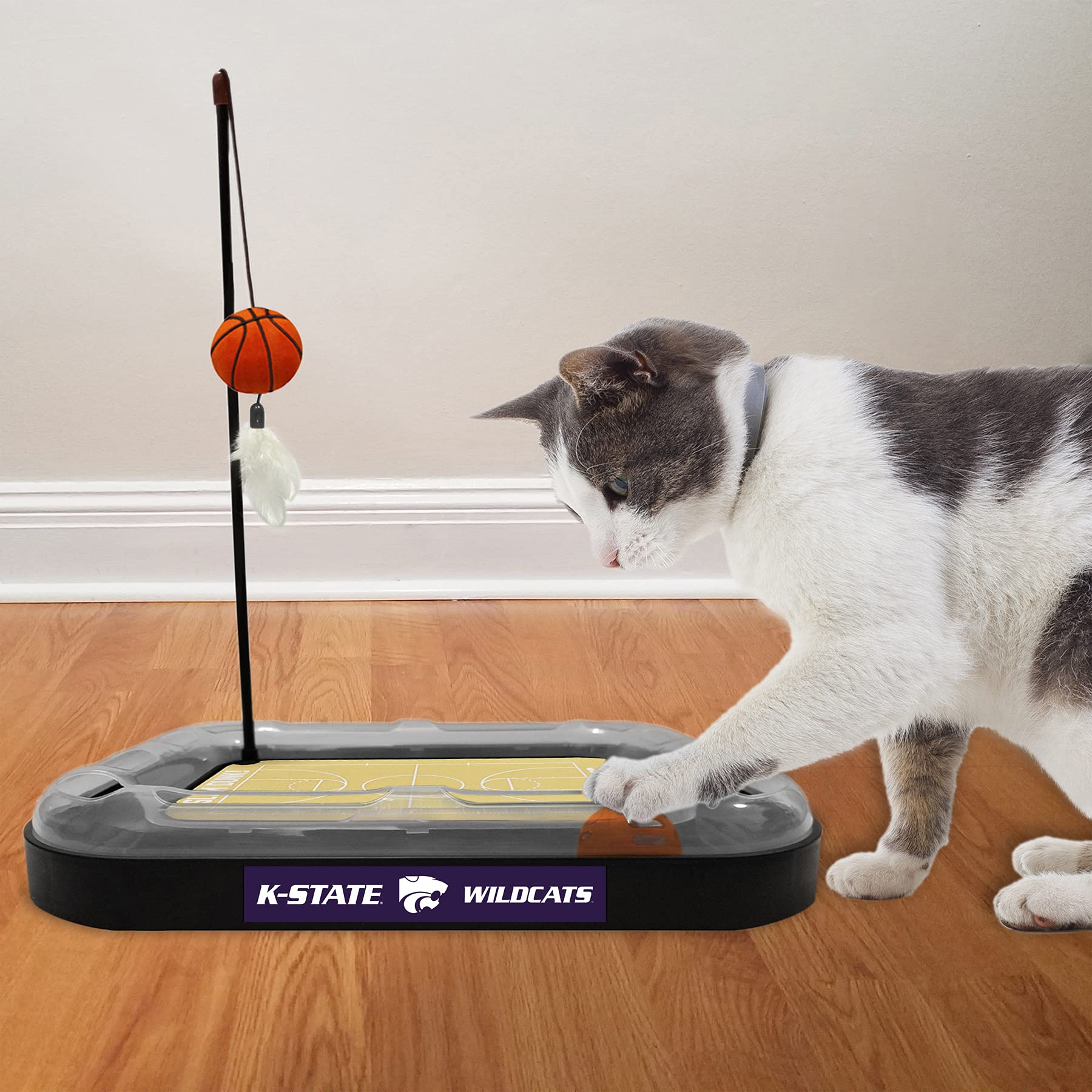 Foto 6 pulgar | Juguete Para Rascar Gatos Pets First Ncaa Kansas State Wildcats - Venta Internacional.